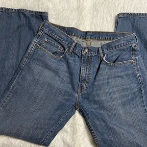 Mens Levis Stonewashed Denim Jeans.